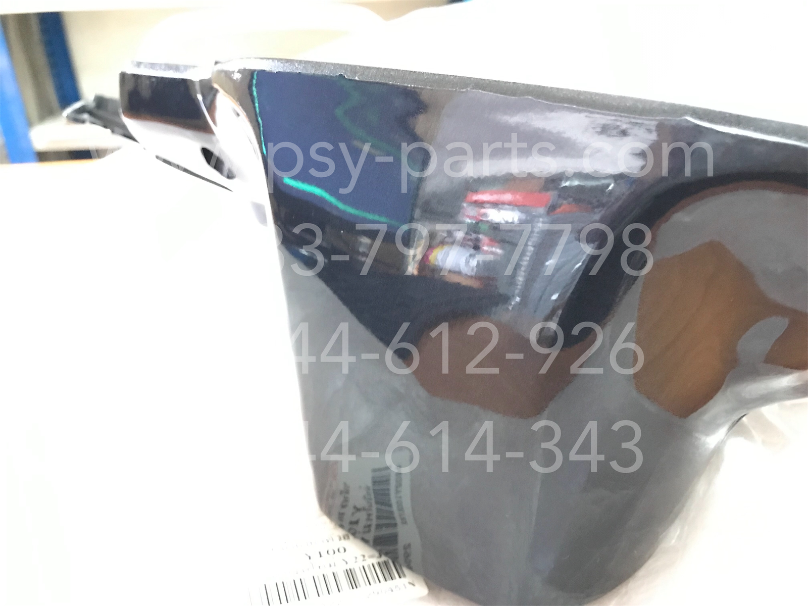 เสื้อไฟหน้าตัวล่าง Y 100 (T) สีน้ำเงิน