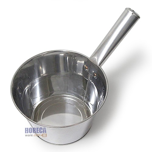 Large stainless steel porridge pot/soup pot, 8 inches, apple