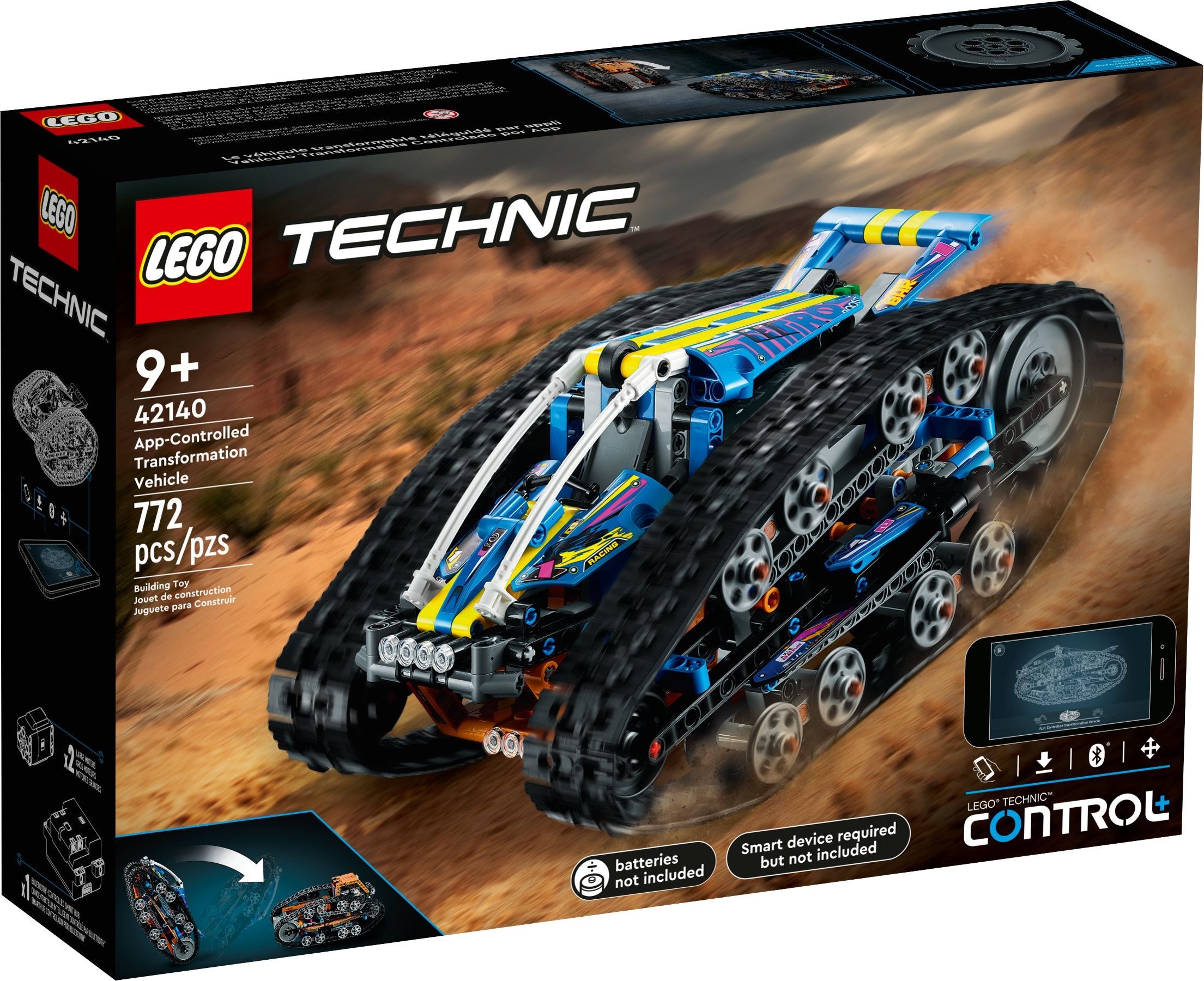 Lego Technic เลโก้ 42140 App-Controlled Transformation Vehicle
