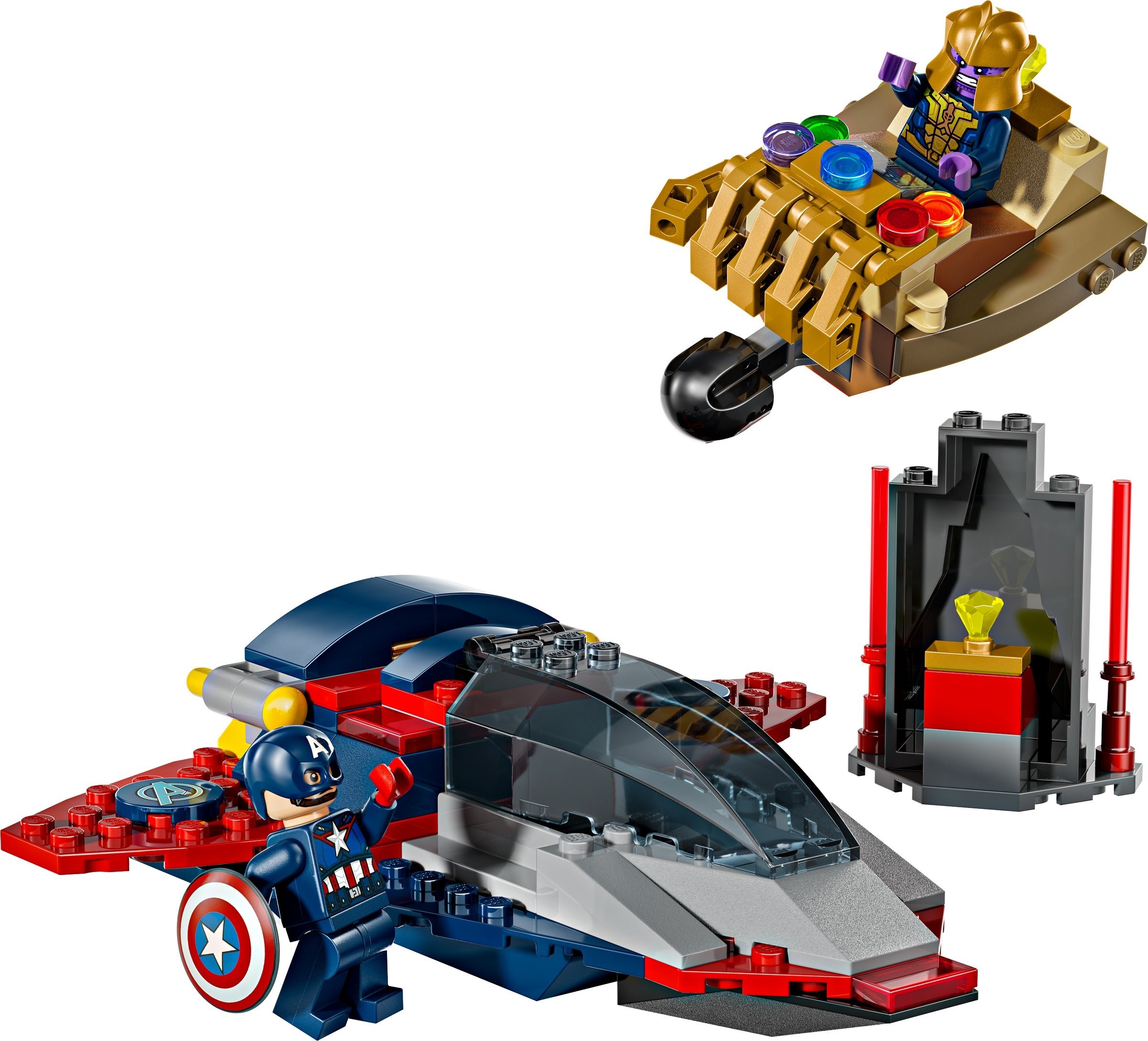LEGO Super Heroes Marvel เลโก้ 76319 Captain America vs. Thanos