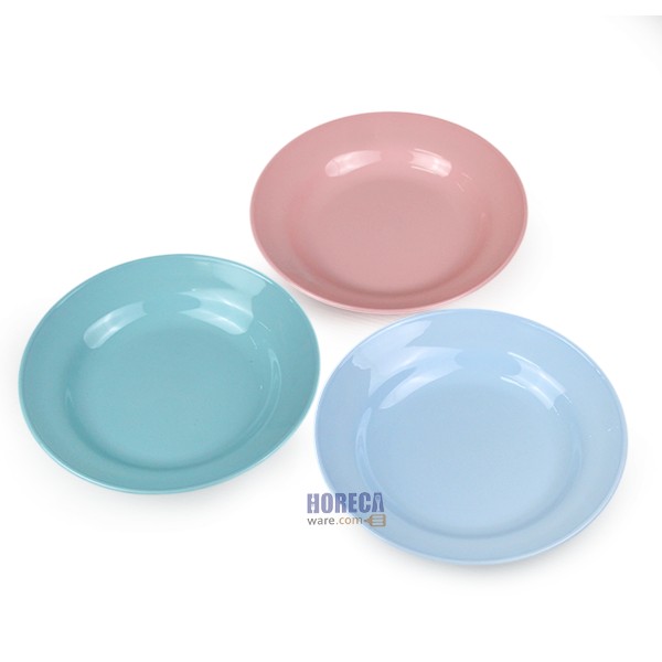 จานพลาสติก ทรงลึก 8 นิ้ว 12ชิ้น (1โหล) เฟรสแวร์