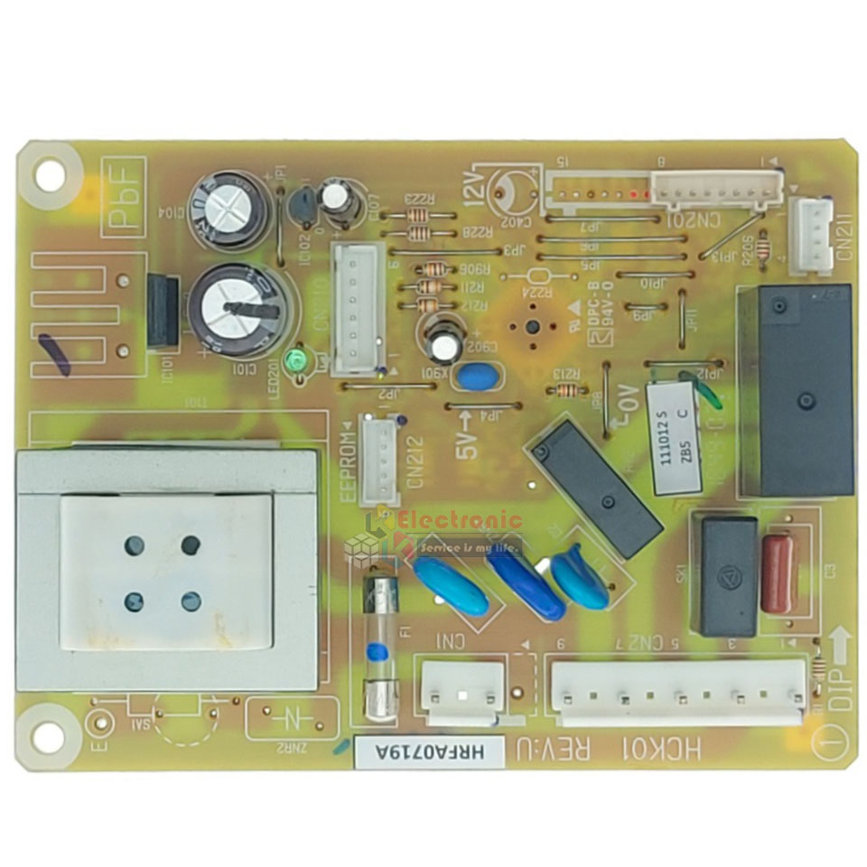 แผงบอร์ดตู้เย็น HITACHI(ฮิตาขิ)รุ่น*R-T230W/R-Z190W-1/R-T230WX-2/R-T190W*อะไหล่แท้*ใช้ได้กับทุกรุ่นที่ทางร้านระบุไว้