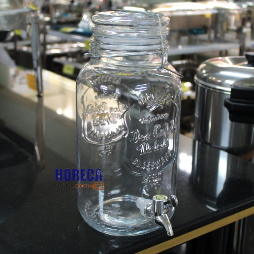 โหลแก้วจ่ายน้ำ 3.8ลิตร ตราซีแอลจี