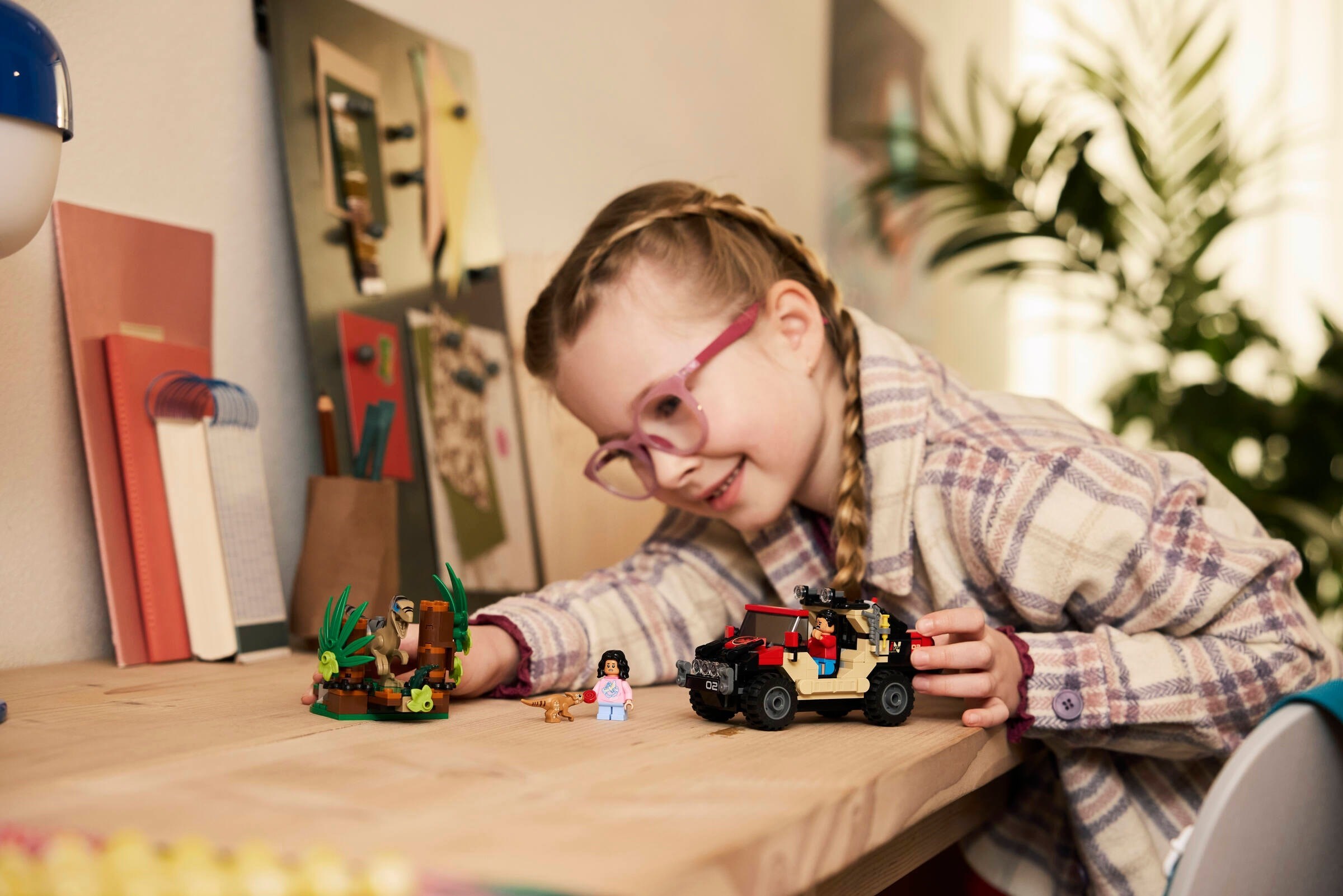 LEGO Jurassic World เลโก้ 76972 Raptor Off-Road Escape