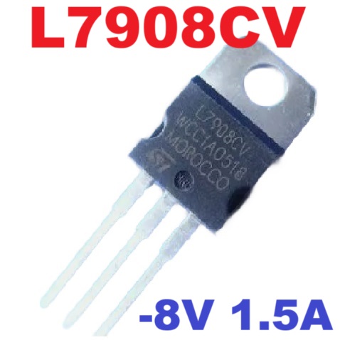 L7908CV Positive Voltage Regulators -8V 1.5A Dual Gauge