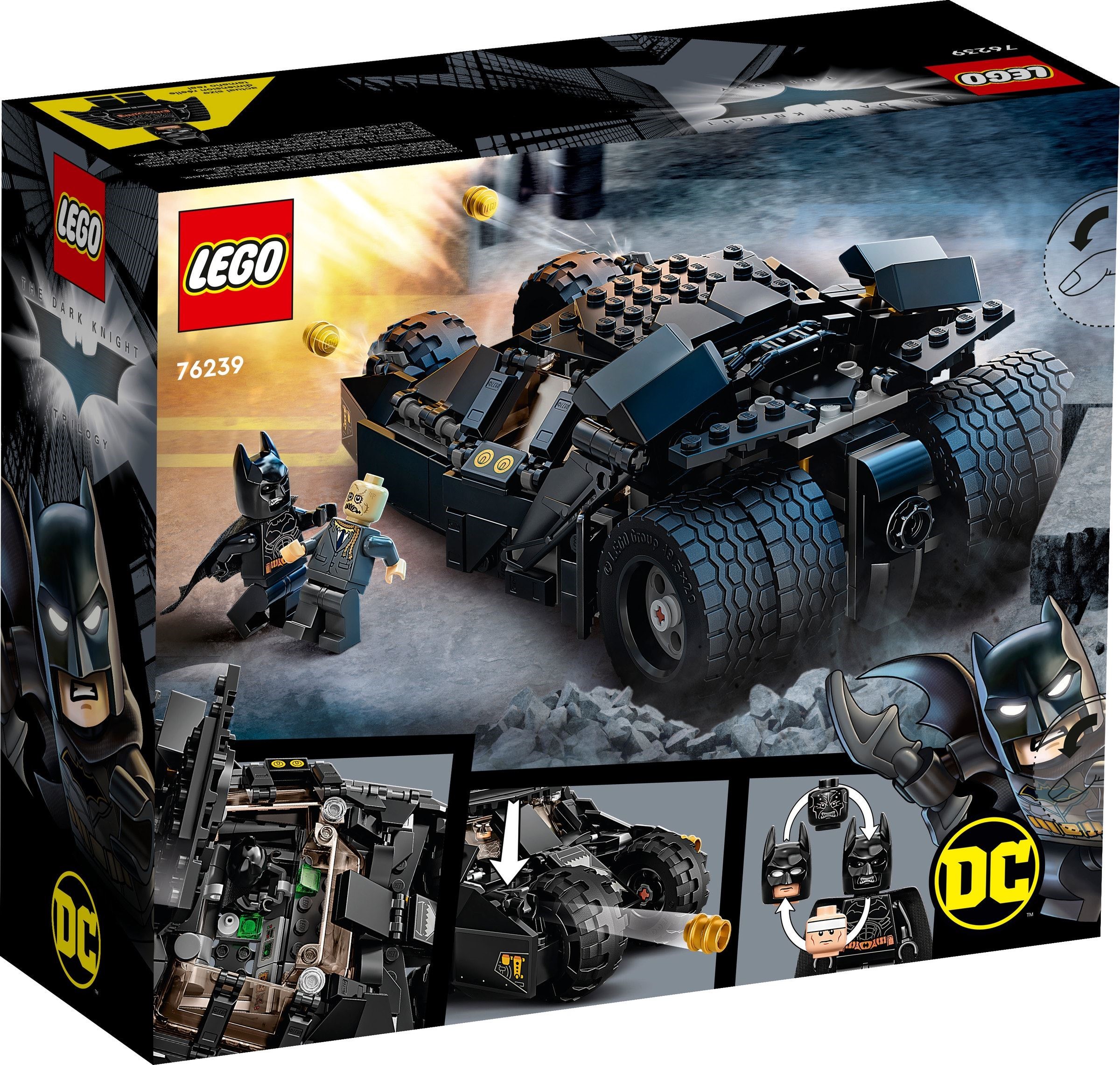 LEGO Super Heroes DC เลโก้ 76239 Batmobile Tumbler: Scarecrow Showdown