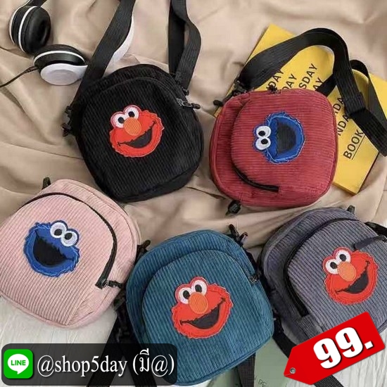 ♨️ กระเป๋าสะพายข้างมาใหม่ ผ้าลูกฟูก Mini ⚡️