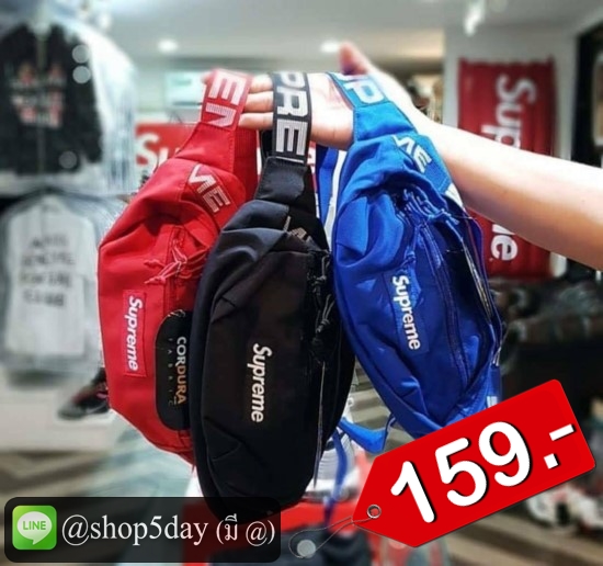 🔥กระเป๋าแฟชั่น กระเป๋าคาดอก Supreme No.B33001