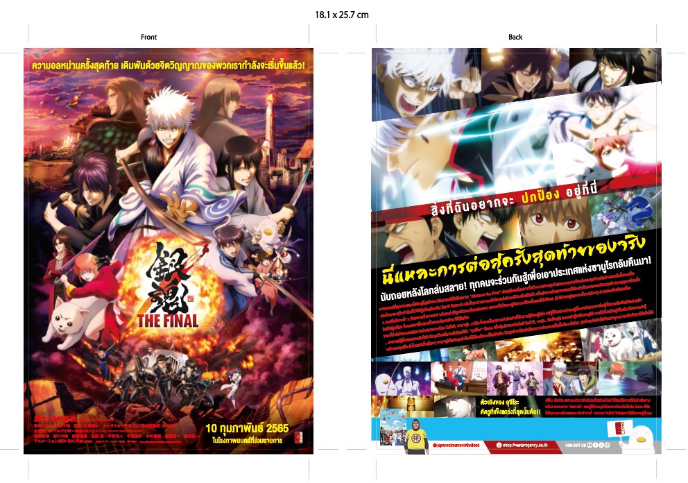 [ FLYER ] Gintama The Very Final