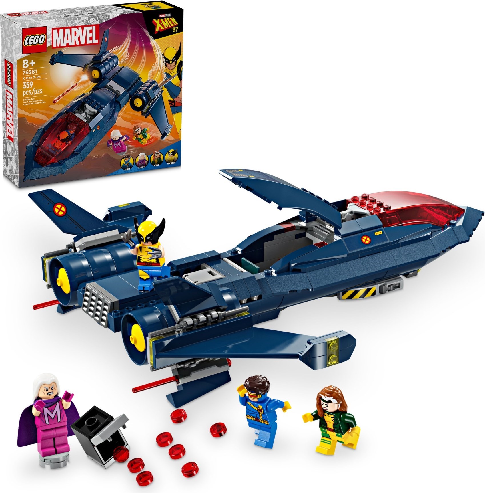 LEGO Super Heroes Marvel เลโก้ 76281 X-Men Jet