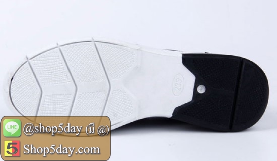 รองเท้าลำลอง แฟชั่นเกาหลี พิ้นนิ่ม (สีดำ)