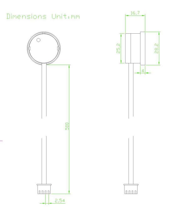 XKC-Y25-PNP 24V Liquid Level Sensor Switch Detector Water Non Contact Manufacturer Induction วัดระดับน้ำ เซ็นเซอร์ตรวจจับของเหลว
