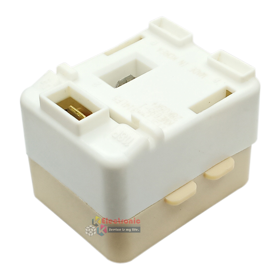 รีเลย์+โอเวอรืดหลดตู้เย็น Electrolux-อะไหล่แท้