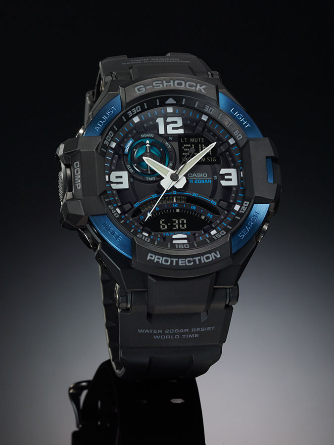 Casio G-Shock ชาย GA-1000-2BDR
