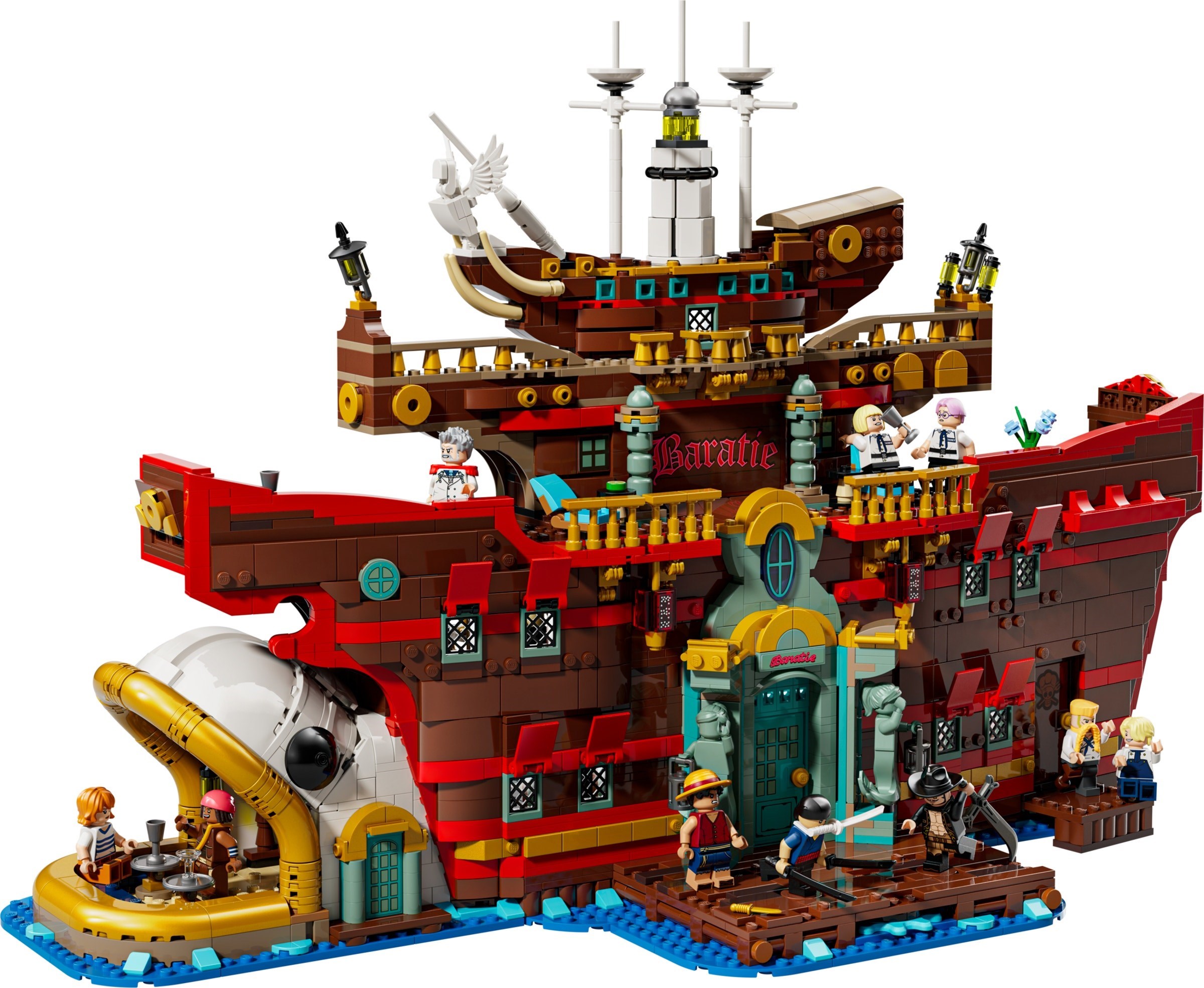 LEGO One Piece เลโก้ 75640 The Baratie Floating Restaurant