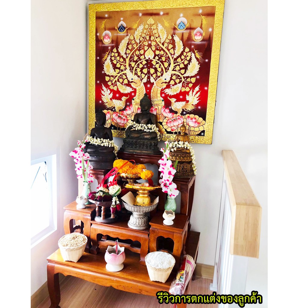 ภาพวาดต้นโพธิ์ A0219