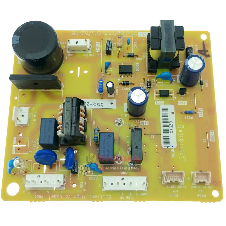 แผงบอร์ดตู้เย็น TOSHIBA(โตชิบา)รุ่น*GR-HG52KDZ/GR-H52KBZ*อะไหล่แท้*ใช้ได้กับทุกรุ่นที่ทางร้านระบุไว้