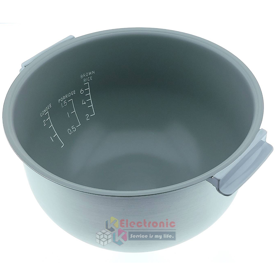 หม้อในSHARP/หม้อในชาร์ป รุ่น KS-COM10 ขนาด 1 ลิตร เคลือบเทปล่อนหุงแล้วข้าวไม่ติดหม้อ #หม้อในอะไหล่แท้SHARP #อะไหล่หม้อหุงข้าวแท้SHARP #KSCOM10