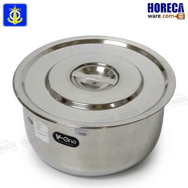 Stainless steel pot 30 cm. Anchor