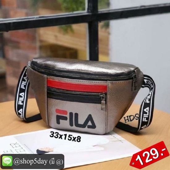 🔥กระเป๋าแฟชั่น คาดอก Fila ฟิล่า No.flla 129-G