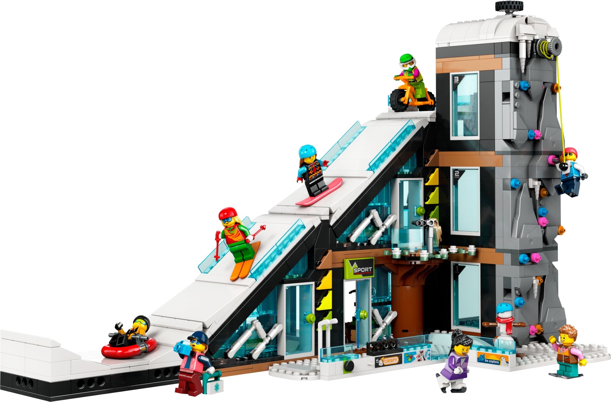 LEGO City เลโก้ 60366 Ski and Climbing Centre