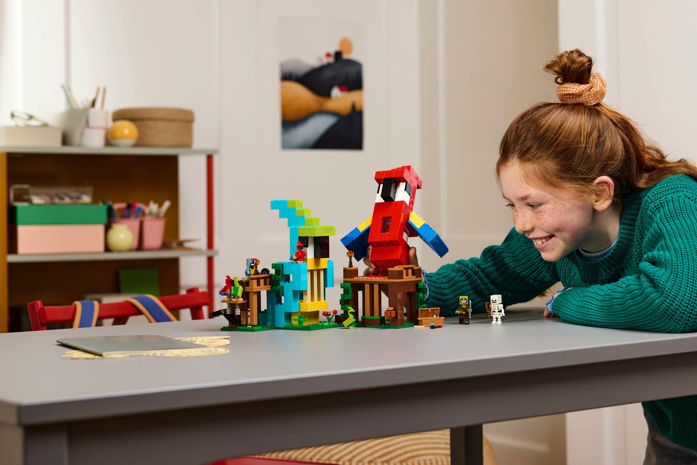 LEGO Minecraft เลโก้ 21282 The Parrot Houses