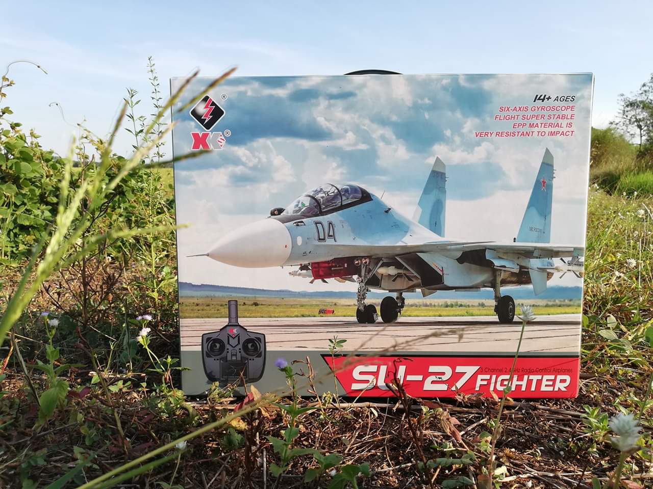 เครื่องบินบังคับวิทยุ XK A100 3CH SU-27 /J-11 FIGTER