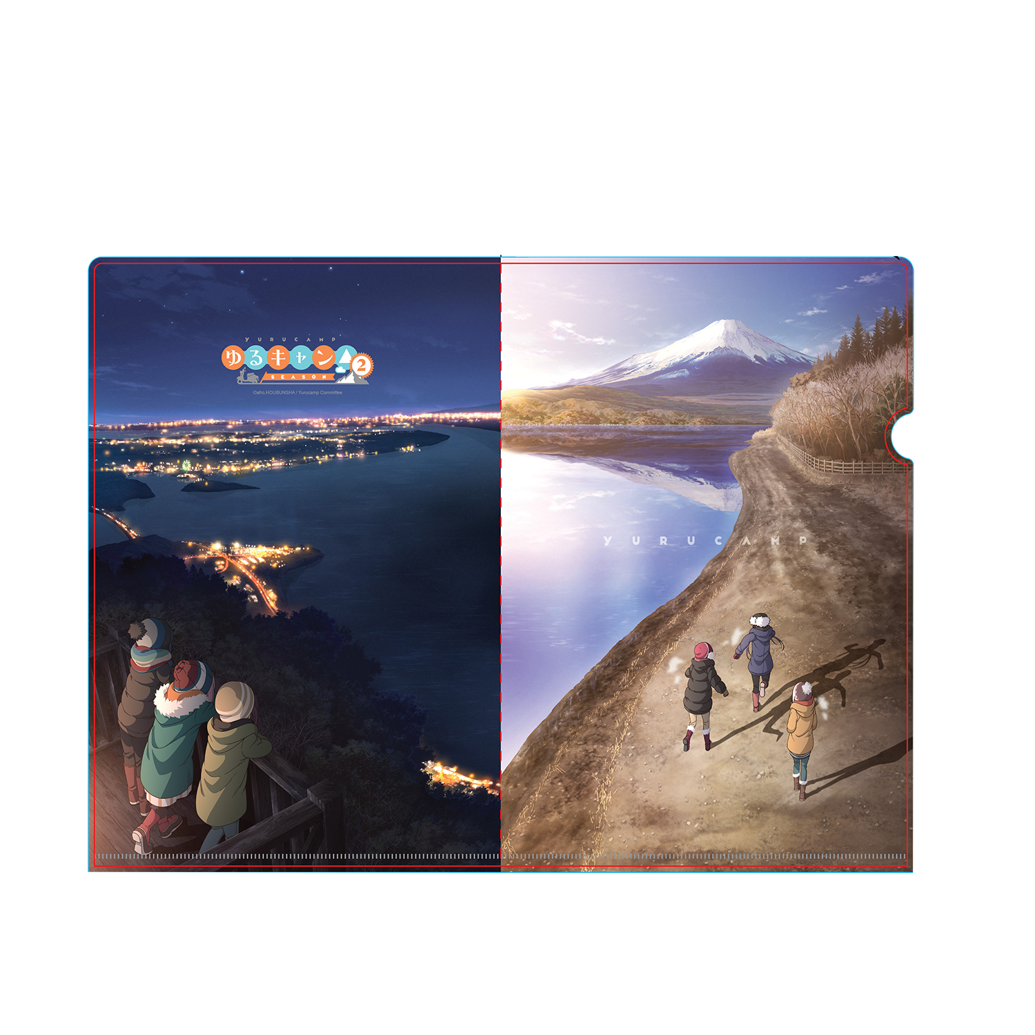 [ A4 Folder ] Yuru Camp (Mt. Fuji)