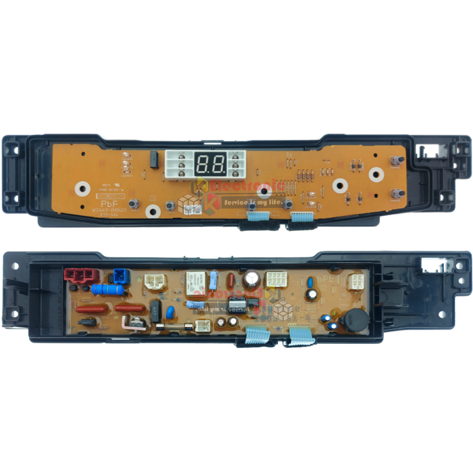 บอร์ดเครื่องซักผ้าPanasonic_พานาโซนิค รุ่นNA-F90B4/NA-F90B5/NA-F100B3/NA-F100G3/NA-F80B3H/NA-F90B3/NA-F90G3*อะไหล่ใหม่แท้*ใช้ได้กับทุกรุ่นที่ระบุไว้*