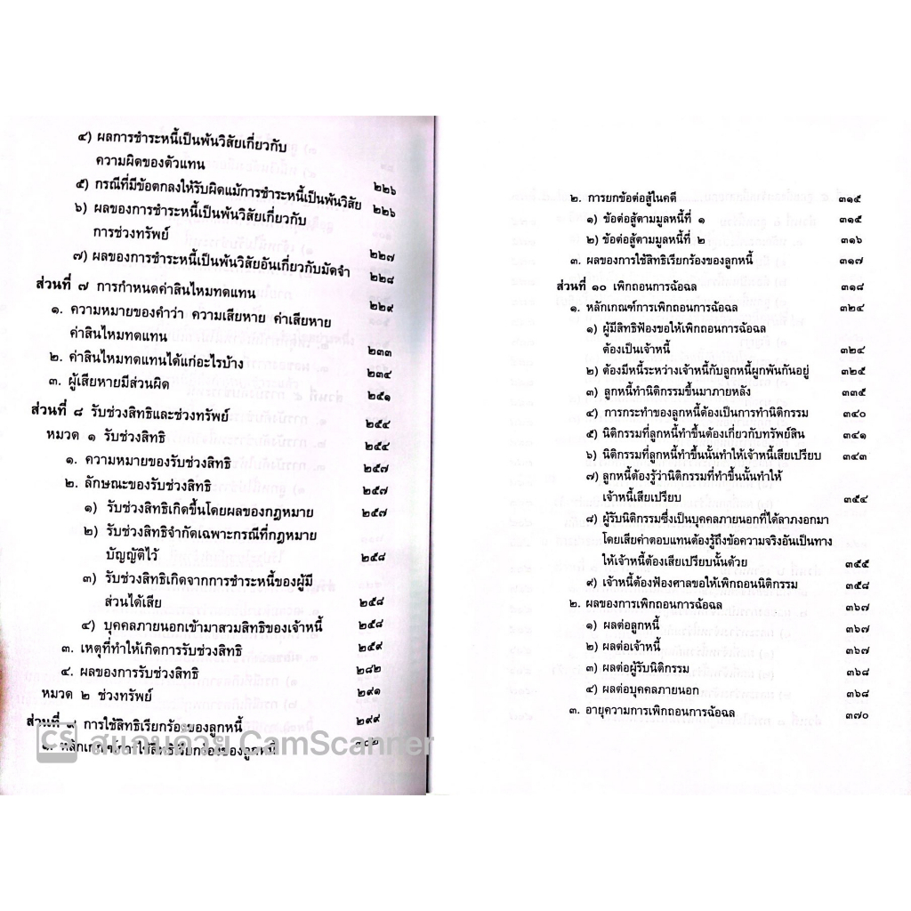 (ห่อปก)คำอธิบายประมวลกฎหมายแพ่งและพาณิชย์ ว่าด้วยหนี้ (ศ. ไพโรจน์ วายุภาพ) ปีที่พิมพ์ : มกราคม 66 (ครั้งที่ 14)