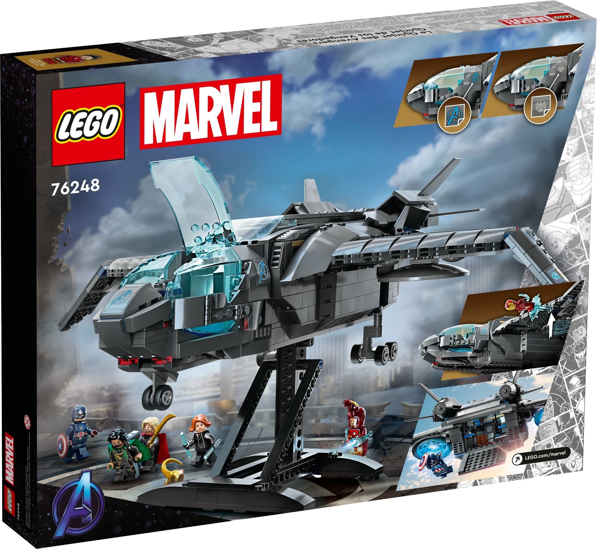 LEGO Super Heroes Marvel เลโก้ 76248 The Avengers Quinjet