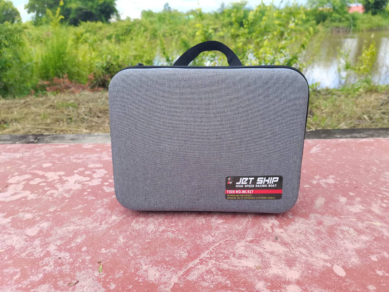 เรือบังคับวิทยุ แนวแข่งขัน WL-TOYS WL-917 RACHING ความเร็ว 16 KM/H วิทยุควบคุมแบบ 2.4 GHZ ขนาดเล็กกระทัดรัด ระบบขับเคลื่อนด้วยปั๊มน้ำแบบเทอร์โบเจ๊ด สินค้าชุดพร้อมเล่น