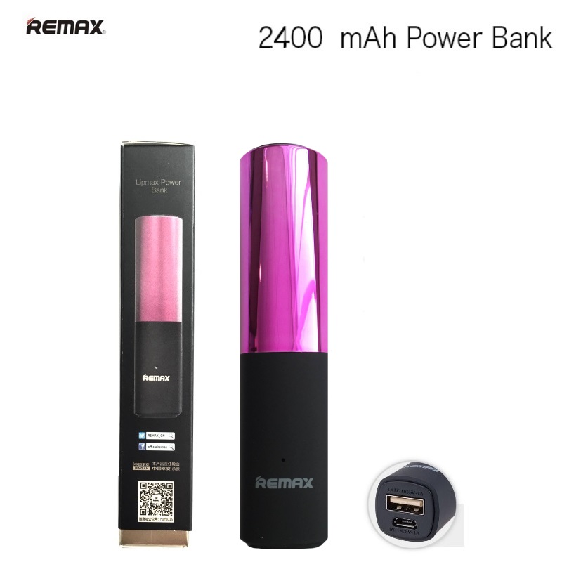 Lipmax RPL-12 2400 mAh แบตสำรองลิปสติก Remax