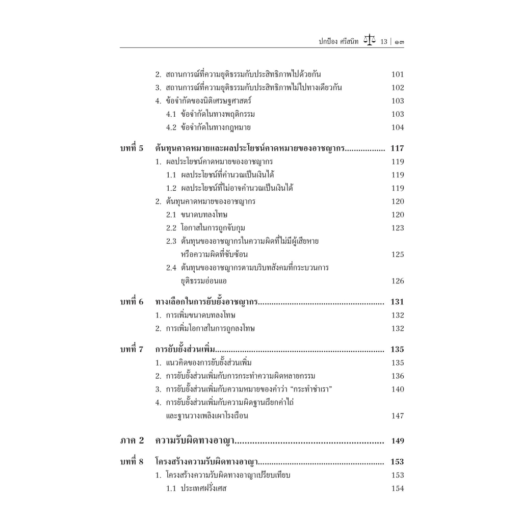 กฎหมาย อาญาชั้นสูง (รศ.ดร.ปกป้อง ศรีสนิท) ปีที่พิมพ์ : มิถุนายน 2566 (ครั้งที่ 4)