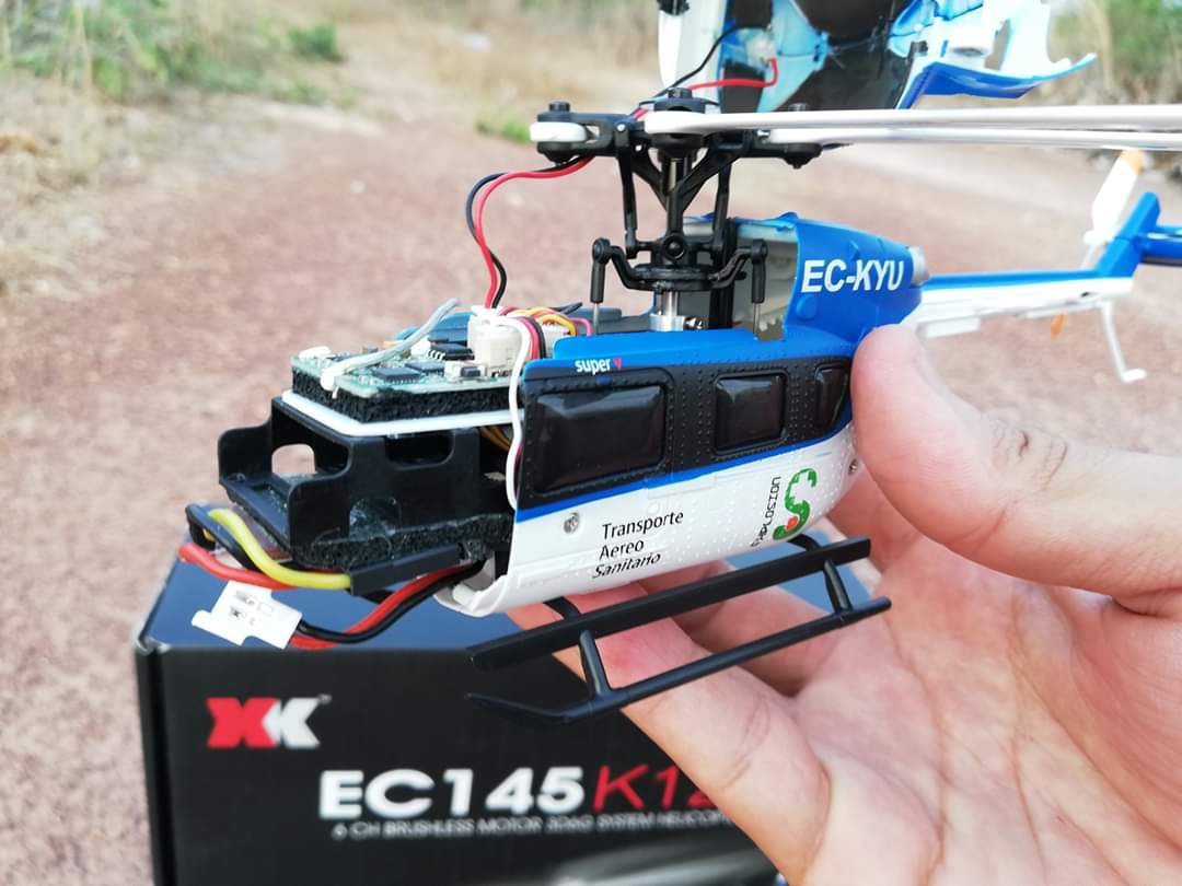 เฮลิคอปเตอร์ XK K124 6CH Brushless EC145 3D6G