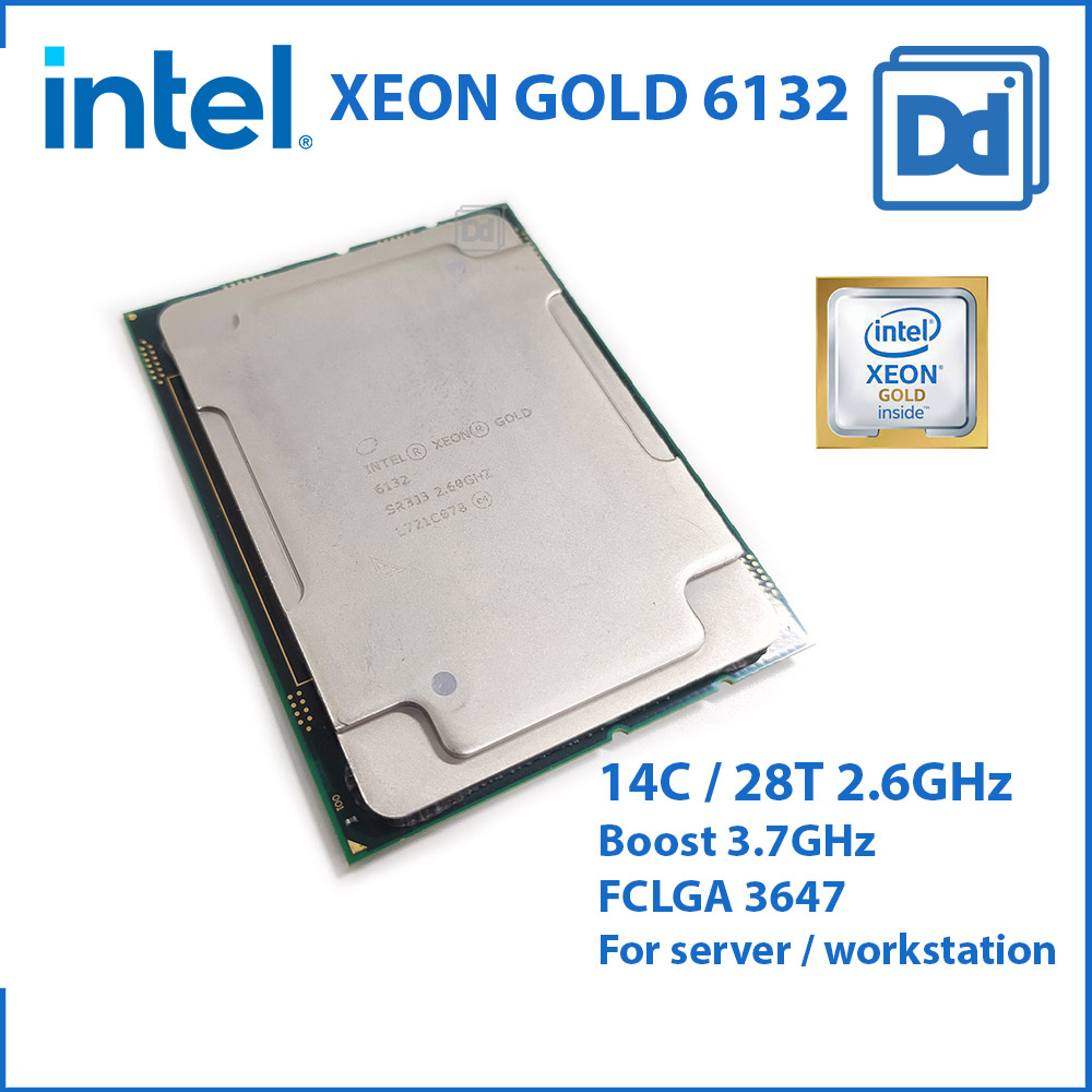 CPU intel XEON GOLD 6132 14C/28T 2.6GHz for Workstation and server