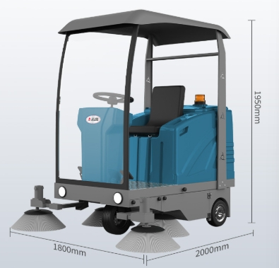 รถกวาดถนนรุ่น ZG-E180P