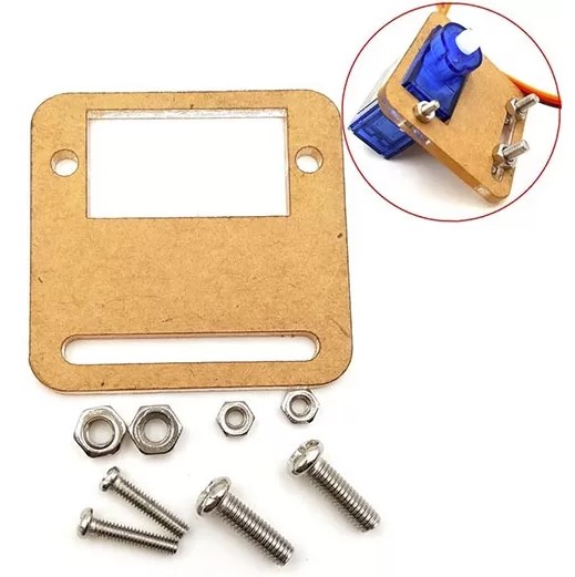SG90 Servo Mount Bracket steering gear ขายึดเซอร์โว แท่นยึดเซอร์โวมอเตอร์