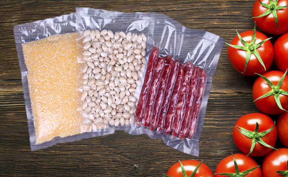 ถุงสูญญากาศใส ซีล 3 ด้าน แบบเรียบ เนื้อไนล่อน