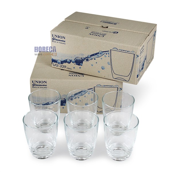 แก้วใสทรงบัว 13 oz (ราคาโหล) UG-339 ตรายูเนี่ยนกลาส