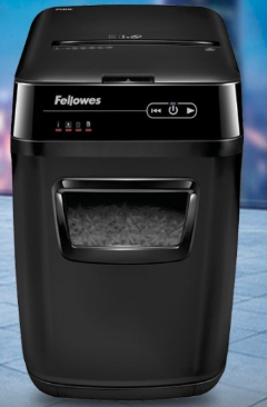 เครื่องทำลายเอกสาร Fellowes รุ่น Auto MAX 200C (ทำลายแบบ AUTO)