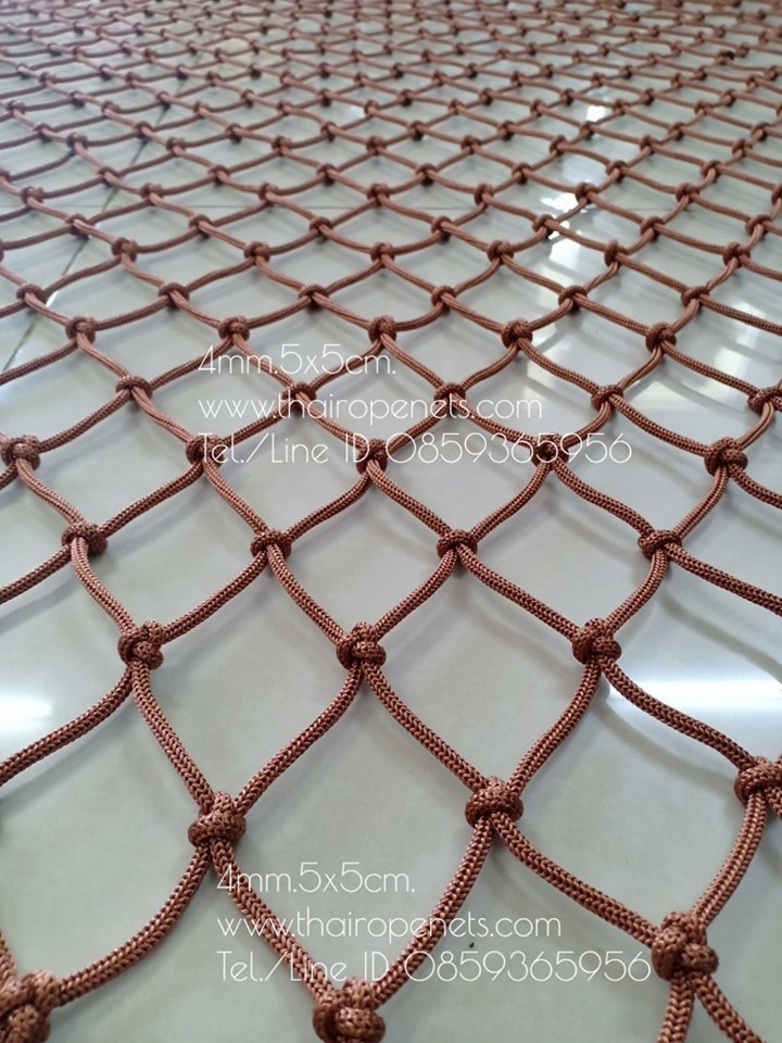 ตาข่ายบ่อบอลเด็ก ตาข่ายกันเด็กตก ตาข่ายฮาร์เบอร์แลนด์ ตาข่ายเชือกนิ่ม ขนาดตามสั่ง