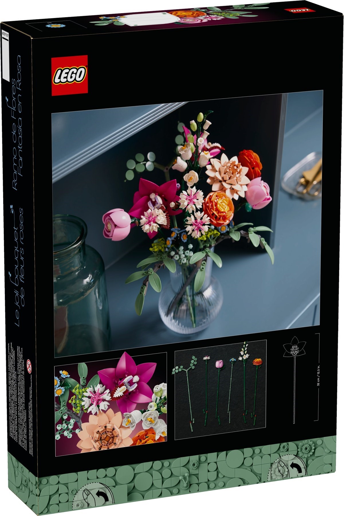 LEGO Botanical เลโก้ 10342 Pretty Pink Flower Bouquet