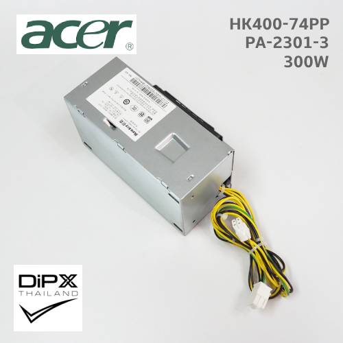 Power supply ACER 300W (PA-2301-3, HK400-74PP) 6pin, 4pin (New)