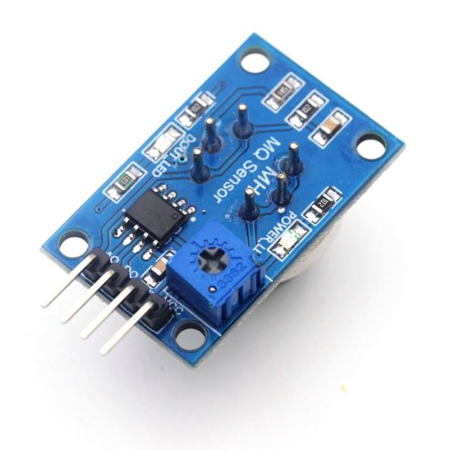 MQ-9 เซ็นเซอร์ ตรวจจับคาร์บอนมอนอกไซด์และแก๊สไวไฟ ใช้ในระบบเตือนภัยแบบผสม gas sensor module MQ9