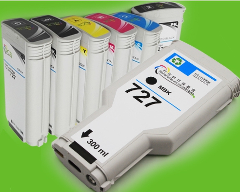 หมึกHP 727 130-ml Gray DesignJet Ink Cartridgeเทียบเท่า