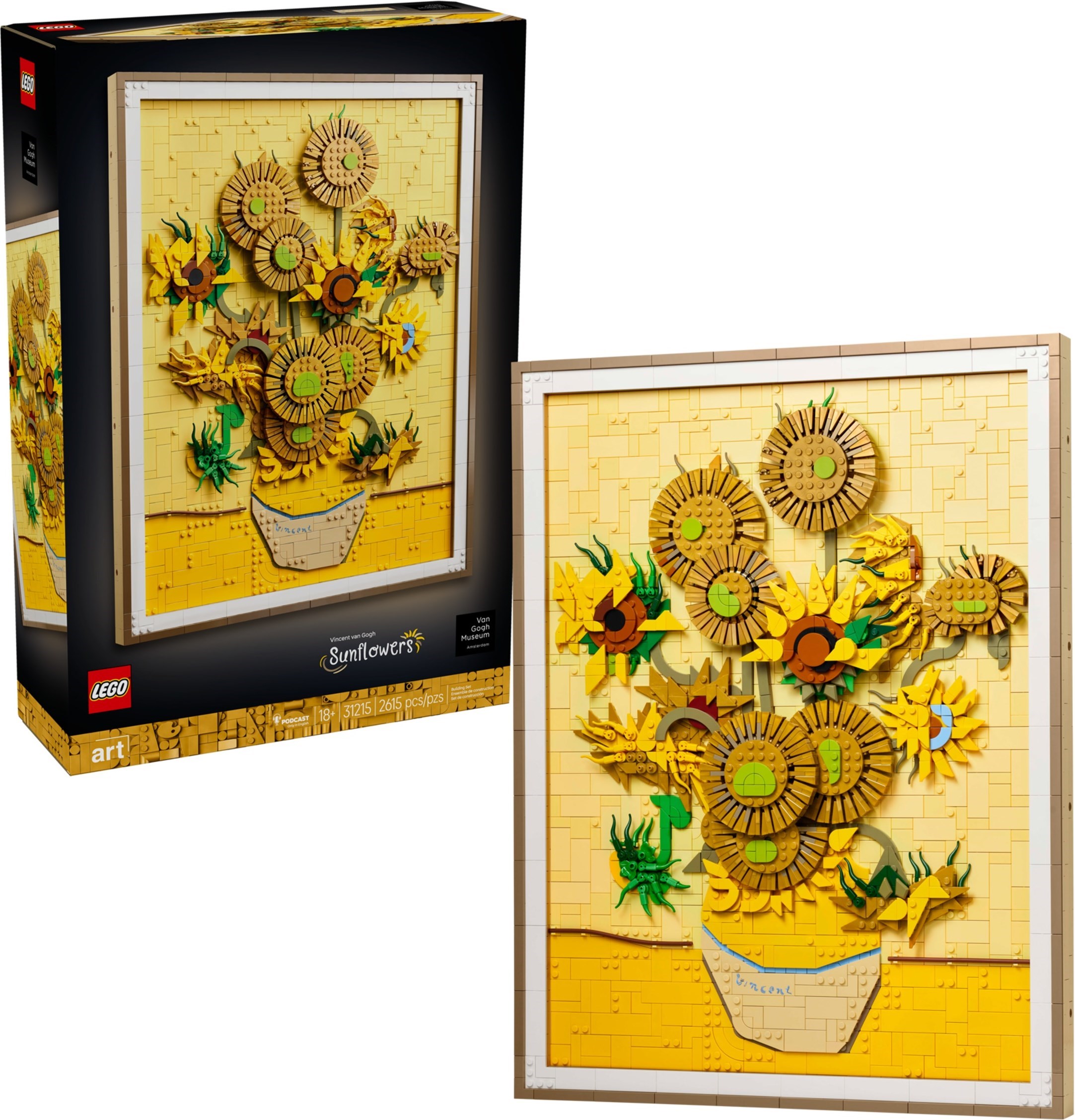 LEGO เลโก้ 31215 Vincent van Gogh – Sunflowers