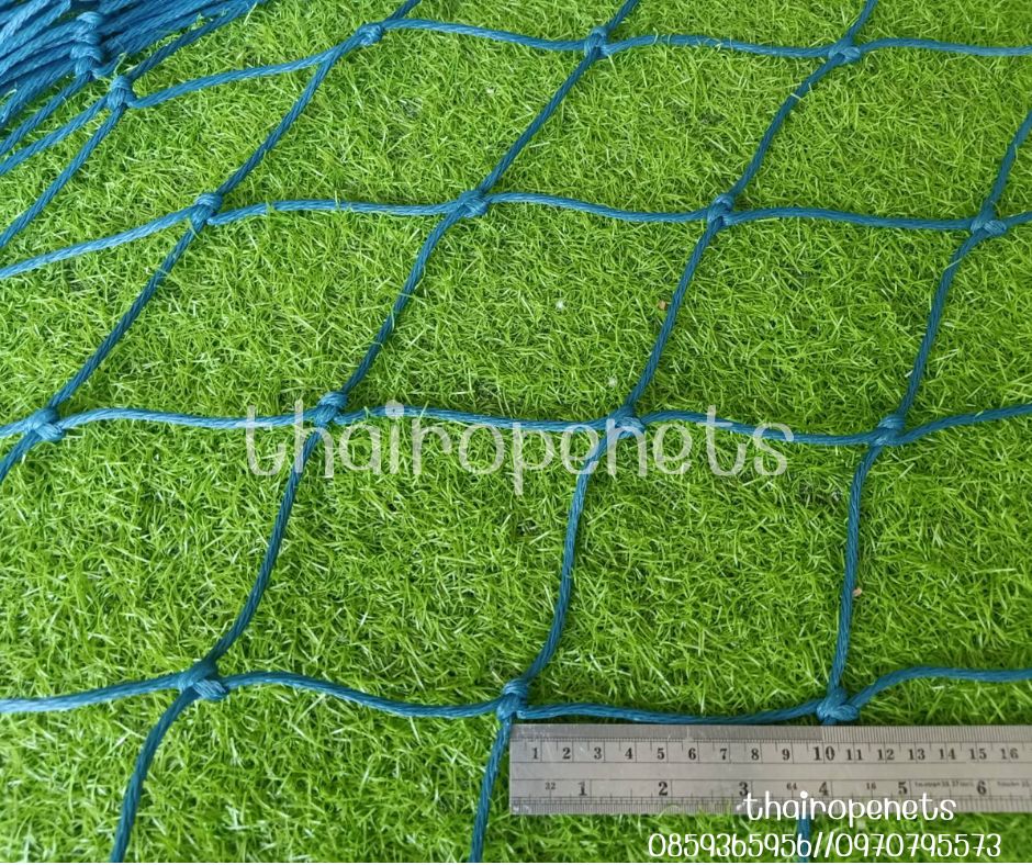 ตาข่ายปิดท้ายตู้คอนเทนเนอร์ Container Net ตาข่ายเส้นใยเหนียว หนา ทนต่อแรงดึง ทนต่อแรงกระแทก เหมาะสำหรับงานที่ใช้ป้องกันสินค้าที่มีน้ำหนักมากพิเศษ