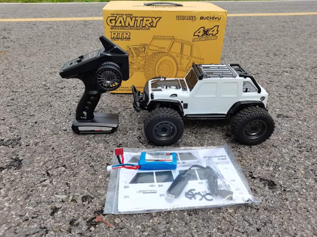 รถบังคับวิทยุ RACHING GANTRY 4X4 2.4G รุ่น16013 1/16 55KMH ระบบเบี้ยวเซอร์โว เล่งคันเล่งตามมือ มีโช๊คอัฟอิสระหน้าหลัง ชุดพร้อมเล่น