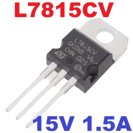 L7815CV Positive Voltage Regulators 15V 1.5A Dual Gauge